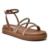 Sandalia Via Marte Papete Ref 176-006-01 Ganache 034
