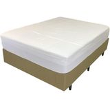 Pillow Top Queen Espuma Soft 5cm Capa Removível 158x200cm Branco
