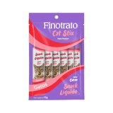Cat Stix Finotrato Sabor Carne Com 6 Unidades De 15g