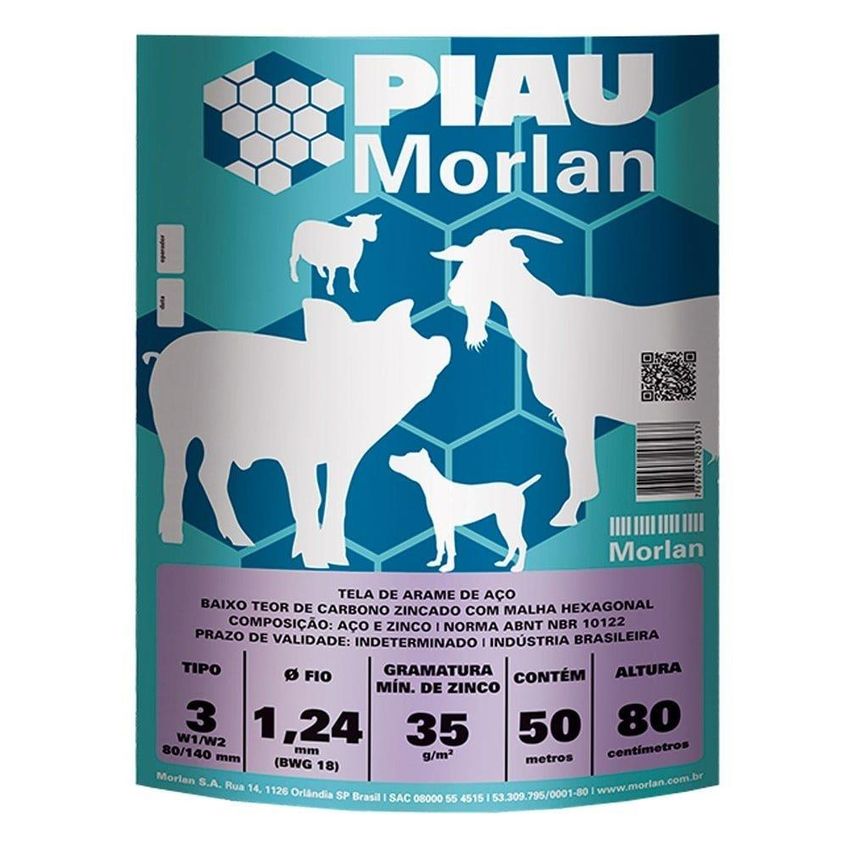 Tela Para Mangueirao Piaui 3x18x0,80x50m - imagem 2