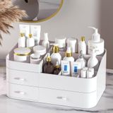 Organizador De Maquiagem Miuopur De Grande Capacidade Com Gavetas Brancas