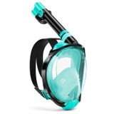 Máscara De Snorkel Facial Completa W Wstoo Para Iniciantes. Visão De 180°