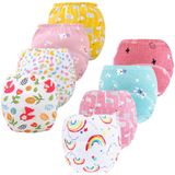 Calças De Treino Potty Jacklovebriefs Para Meninos E Meninas De 4 A 6 Pés (pacote Com 8)