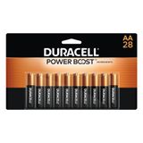 Bateria Duracell Coppertop Aa, Pacote De 28 Unidades, Alcalina