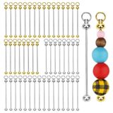 Chaveiros Beadable Peutier 50 Unidades Metal Craft Project