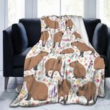 Cobertor Putxubio Capybara Gifts Capybara Plush 130x150cm