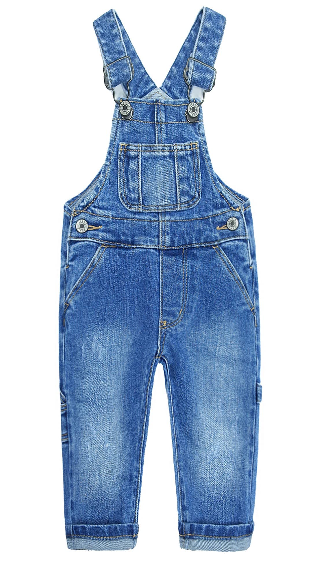 Macacão Jeans Kidscool Space Para Bebês E Crianças Hammer Loop Jeans
