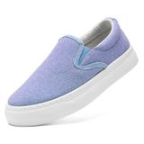 Tênis Infantis Xinlanlin Low Top Slip On Canvas Purple