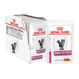 Kit 12 Ração Úmida Sachê Royal Canin Veterinary Diet Renal Gatos Adultos 85g