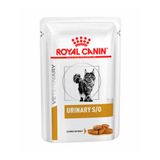 Caixa 12un Ração Úmida Sachê Royal Canin Veterinary Urinary S/o Gatos Adultos 85g