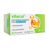 Suplemento Vitecol Para Cães E Gatos Avert 30 Comprimidos
