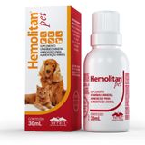Suplemento Hemolitan Pet Vetnil 30ml