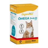 Suplemento Ômega 3+6+d Cat Para Gatos Organnact 30ml