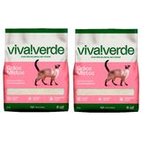 Kit 2 Areia Higiênica Para Gatos Biodegradável Descomplicada Viva Verde 4kg