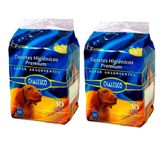 Kit 2un Tapete Higiênico Chalesco 60x90cm 30 Unidades