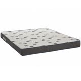 Colchão Casal 138x188x17 Espuma D33 Bordado Light Branco Azul - Ortobom