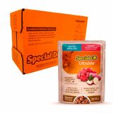 Caixa 12un Ração Úmida Special Cat Sachê Gatos Adultos Carne 85g