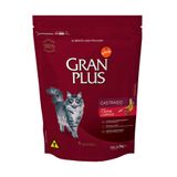 Ração Granplus Gatos Adultos Castrados Carne E Arroz 3kg