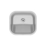 Tanque Tramontina Hera Compact 19 40x35 94404107 Aço Inox Escovado