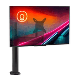 Suporte De Mesa Para Monitor Até 24" Articulado Com Regulagem De Distância E Altura Octoo Clipway-a1 (preto)