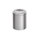 Lixeira Tramontina Swing Basculante 5l Redonda Inox 94542105
