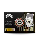 Kit Baralho Texas Holdem + Card Guard - Baralho Profissional