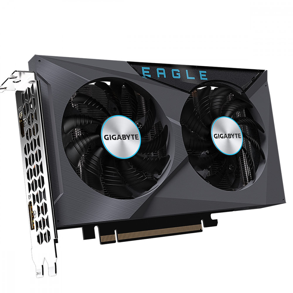 Placa De Vídeo Gigabyte Radeon Rx 6500 Xt Eagle 4gb Gddr6 64 Bit 