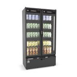 Auto Serviço Vanguard Resfriados Expositor 2 Portas 0 A 7 C Asvr2ppp Preto-preto 220v - Refrimate