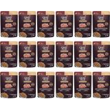 Caixa 18un Ração Úmida Sachê Granplus Gourmet Cães Filhotes Frango 100g