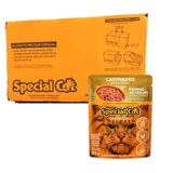 Caixa 12un Ração Úmida Special Cat Sachê Gatos Castrados Frango 85g