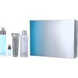 Perfume Masculino Perry Ellis 360 Edt Spray 100 Ml&amp;gel De Banho 90 Desodorante Corporal 180 7 Mini