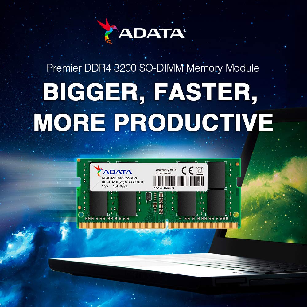 ADATA DDR4 16GB×2 32GB メモリーセット Memória Ram Adata Premier 32 Gb Ddr4 3200 Mhz Sodimm - Carrefour