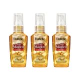 Oleo Capilar Dabelle 45ml Magico Ricino - Kit Com 3un