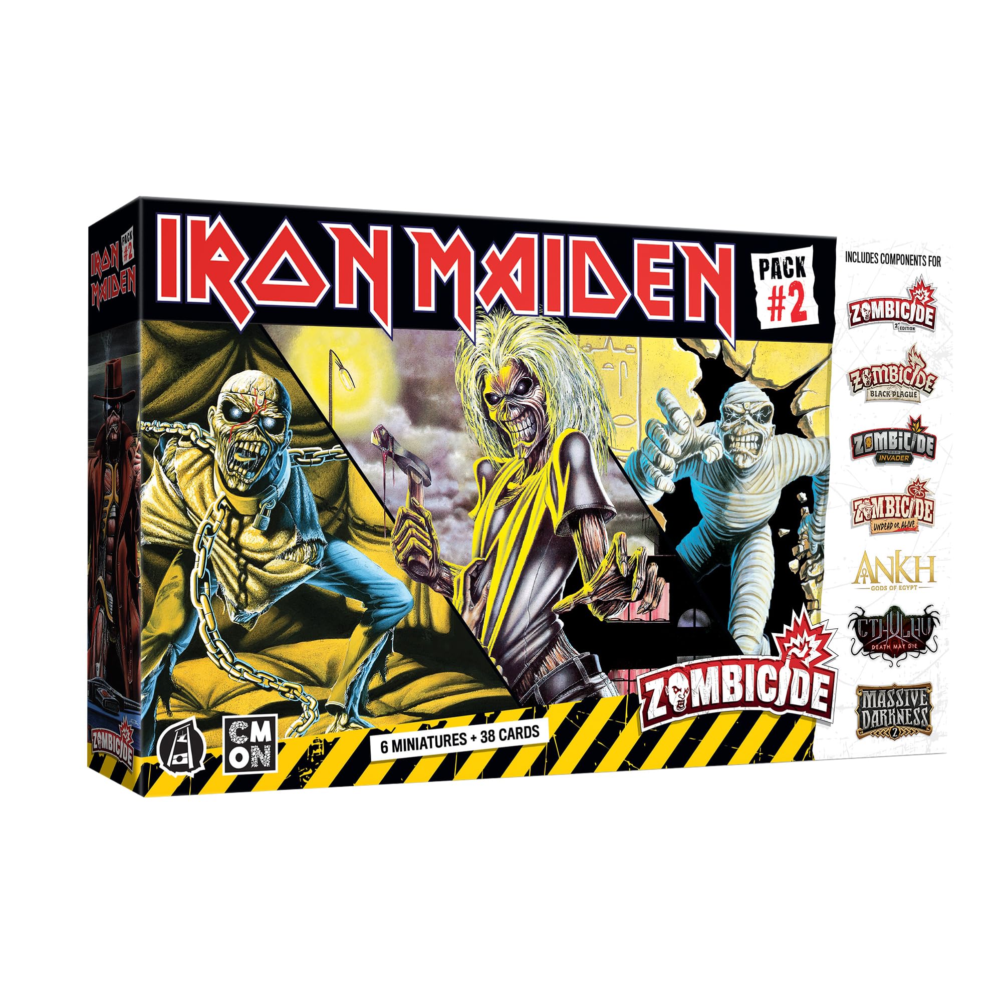 IRON MAIDEN 21作品セット Pacote De Personagens Zombicide Iron Maiden Eddie Cmon - Carrefour