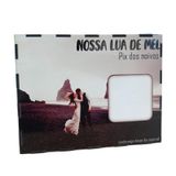 Cofre Pix Dos Noivos Nossa Lua Mel Qr Code Festa Casamento