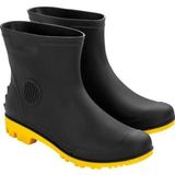 Bota (al) Pvc 39 Preta/amarela C3/4 Sf Vonder