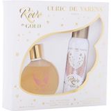Perfume Feminino Ulric De Varens Reve In Gold Eau Parfum Spray 50 Ml&amp;desodorante 125