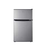Frigobar Refrigerador Compacto Hq Defrost 90 Litros Preto/inox Hq-90rdf 110v