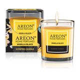 Vela Aromática Premium Vanilla Black 120g Areon