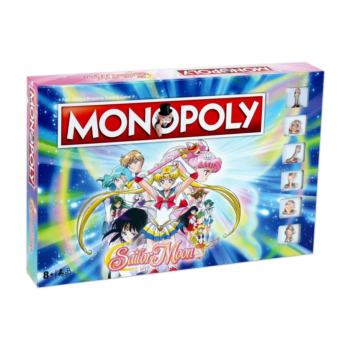 Jogo De Tabuleiro Winning Moves Monopoly Sailor Moon Edition