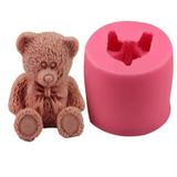Forma Molde Silicone Urso Ursinho Realista 3d Chocolate