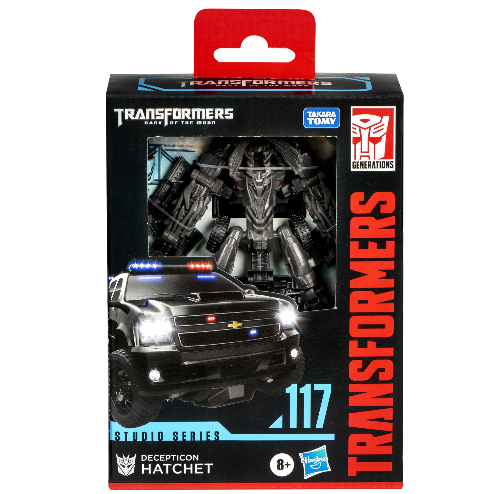 Boneco De Ação Transformers Studio Series Deluxe 11,5 Cm 8+