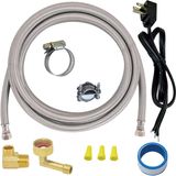 Kit De Instalação De Máquina De Lavar Louça Eastman 6ft Supply Line