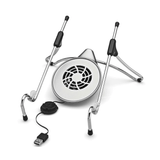 Suporte Para Notebook Até 16" Octoo Uptable Cooler Upc-01 (cromado)