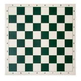 Tabuleiro De Xadrez Reicyfang Tournament Roll Up 42cm Vinil Verde