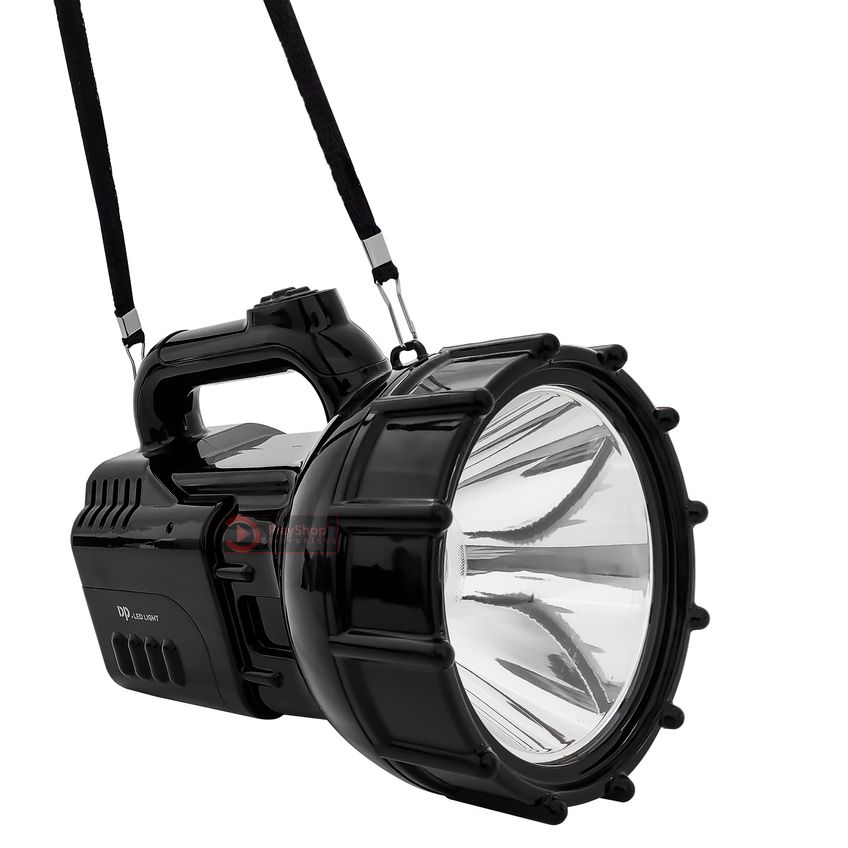 Lanterna Tática Farolete Holofote Farol Recarregável Super Led 100w Mais Forte Longo Alcance Fazenda Sitio Chácara - imagem 2