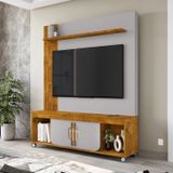 Estante Para Tv Até 65 Polegadas Maragogi 191cm X 160cm Naturalle/off-white