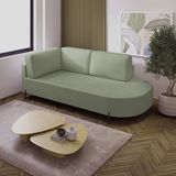 Sofá Living Orgânico 2 Lugares 165cm Norten Verde