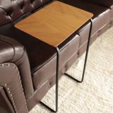 Mesa De Apoio Lateral Base De Metal Mel