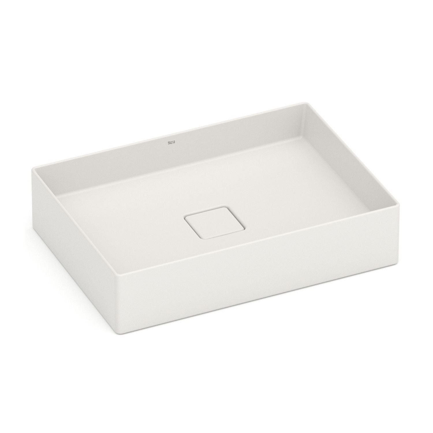 Cuba De Apoio Retangular 51cm X 36cm Sem Mesa T6 Terra Roca Bege